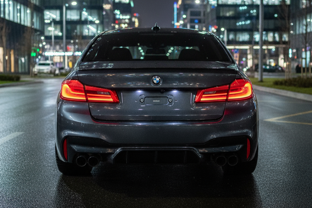 BMW M5 Main Street Backshot MagSleem Pucks